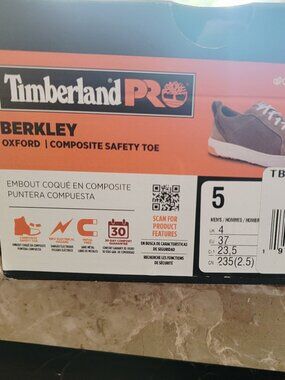 Timberland Pro, Berkley, Men's size 5 Wide